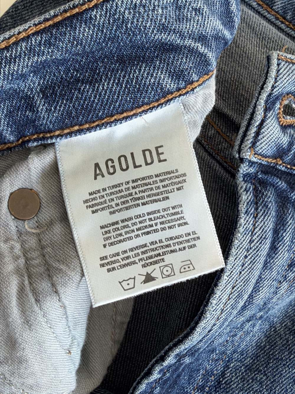 AGOLDE Vintage High Rise Bootcut Jean in Prophecy - Picture 8 of 14